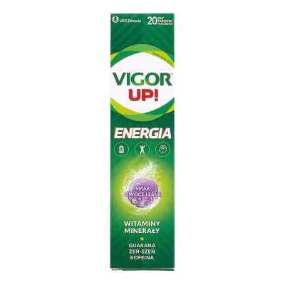 Vigor Up! Energia smak owoce leśne tabletki musujące