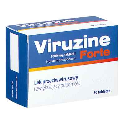 Viruzine Forte tabletki 30  od PRZEDSIĘBIORSTWO PRODUKCJI FARMACEUTYCZNEJ HASCO-L PZN 08303708