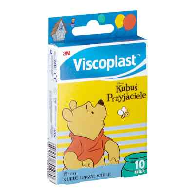 Viscoplast plastry Kubuś Puchatek i przyjaciele 10  od 3M DEUTSCHLAND GMBH PZN 08303061