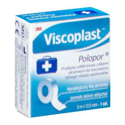 VISCOPLAST Polopor rozm 5 m x 12,5 mm 1  od 3M DEUTSCHLAND GMBH PZN 08303066