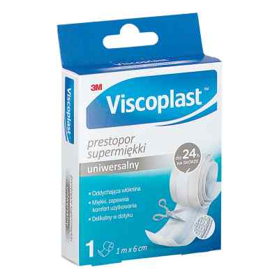 VISCOPLAST Prestopor Supermiękki Plaster do cięcia 1 m x 6 cm