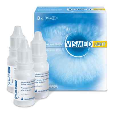 Vismed light Augentropfen 3X15 ml od TRB Chemedica AG PZN 06149192