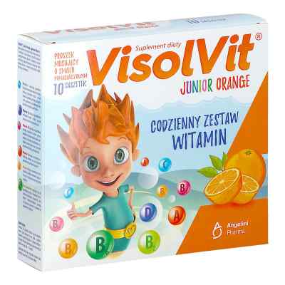 Visolvit Junior Orange saszetki 10  od GLAXOSMITHKLINE PHARMACEUTICALS  PZN 08303787