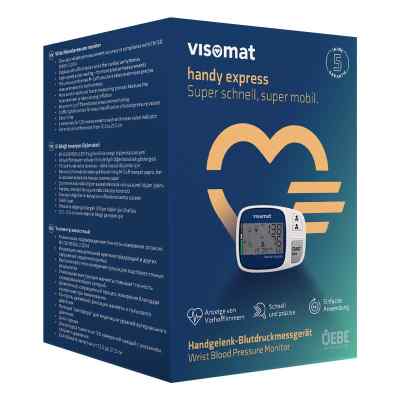 Visomat handy express vollauto.Handg.Blutdr.Messg. 1 szt. od Uebe Medical GmbH PZN 13975602