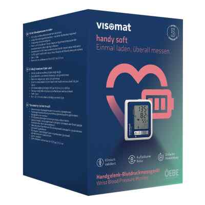 Visomat handy soft Handgelenk Blutdruckmessgerät 1 szt. od Uebe Medical GmbH PZN 11119514