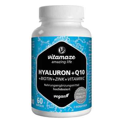 Vispura KWAS HIALURONOWY 200 mg wysokodawkowy + koenzym Q10 wega