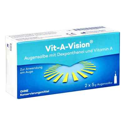 Vit-a-vision Augensalbe 2X5 g od OmniVision GmbH PZN 12418532
