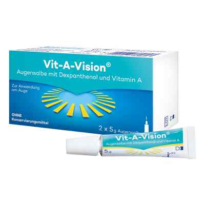 Vit-a-vision maść do oczu 2X5 g od OmniVision GmbH PZN 12418532