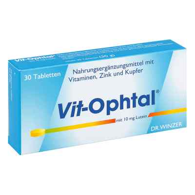 Vit Ophtal 10 mg Luteiny tabletki 30 szt. od Dr. Winzer Pharma GmbH PZN 04781098