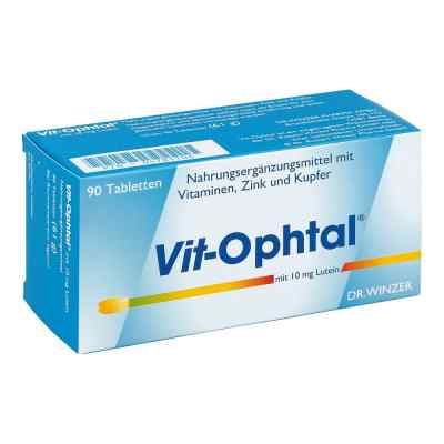Vit Ophtal 10 mg Luteiny tabletki 90 szt. od Dr. Winzer Pharma GmbH PZN 04781106