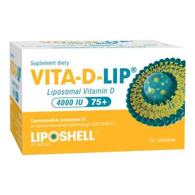VITA-D-LIP Liposomal witamina D 4000 IU saszetki 30 sasz. od LIPID SYSTEMS SP. Z.O.O. PZN 08303392