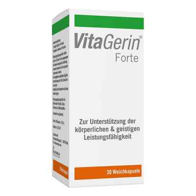Vita Gerin Forte Weichkapseln 30 szt. od MCM KLOSTERFRAU Vertr. GmbH PZN 15620501