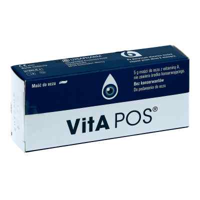 VitA Pos maść do oczu 5 g od URSAPHARM ARZNEMITTEL GMBH PZN 08300037