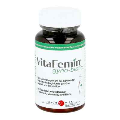 Vitafemin Gyno-biotic Magensaftresistente Kapseln 60 szt. od Forum Vita GmbH & Co. KG PZN 17206295