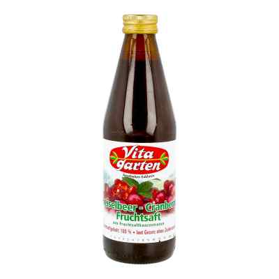 Vitagarten Preiselbeer Cranberry Fruchtsaft 330 ml od Obstsaftkelterei PZN 06924395