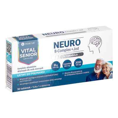 Vital Senior Neuro B-Complex + Jod tabletki
