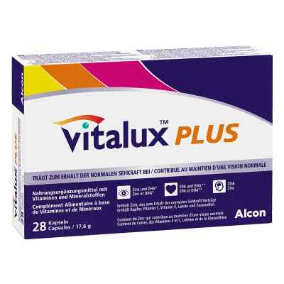 Vitalux Plus Kapseln 28 szt. od Alcon Deutschland GmbH PZN 18044831