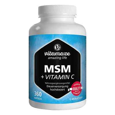 Vitamaze Msm+vitamin C kapsułki 360 szt. od Vitamaze GmbH PZN 12580563