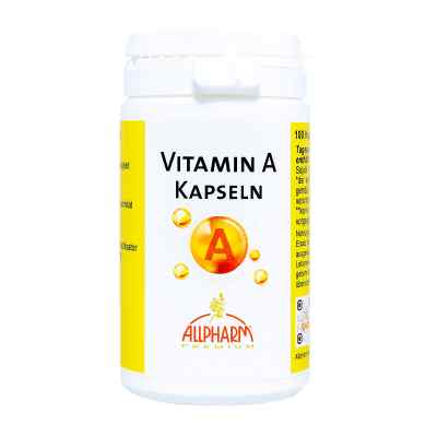 Vitamin A Kapseln 100 szt. od ALLPHARM Vertriebs GmbH PZN 03561957