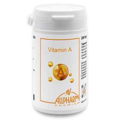 Vitamin A Kapseln 200 szt. od ALLPHARM Vertriebs GmbH PZN 02729001