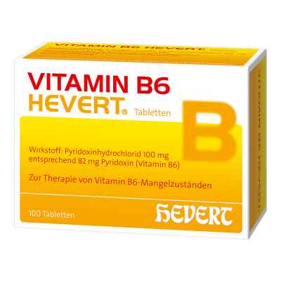 Vitamin B 6 Hevert Tabl. 100 szt. od Hevert Arzneimittel GmbH & Co. K PZN 04490283