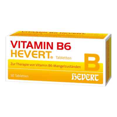Vitamin B 6 Hevert Tabl. 50 szt. od Hevert Arzneimittel GmbH & Co. K PZN 04897731