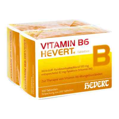 Vitamin B 6 Hevert tabletki 200 szt. od Hevert-Arzneimittel GmbH & Co. K PZN 02567840