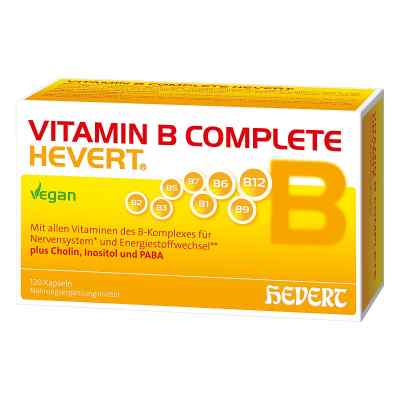 Vitamin B Complete Hevert kapsułki 120 szt. od Hevert-Arzneimittel GmbH & Co. K PZN 15403086