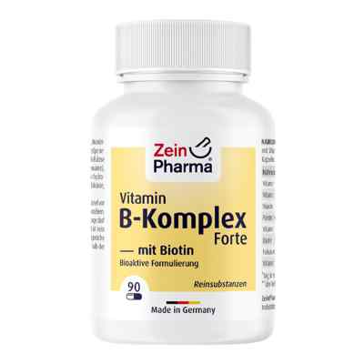 Vitamin B Komplex+biotin Forte Kapseln 90 szt. od ZeinPharma Germany GmbH PZN 10141902