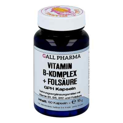 Vitamin B Komplex+folsäure kapsułki 60 szt. od GALL-PHARMA GmbH PZN 03379603