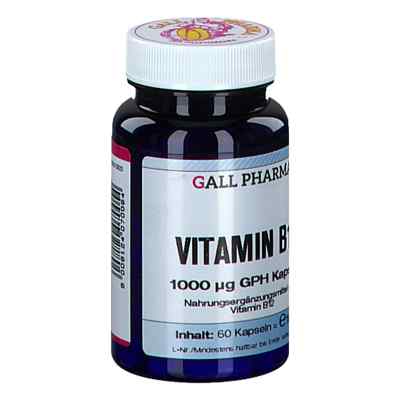 Vitamin B12 1000 [my]g Gph Kapseln 60 szt. od Hecht-Pharma GmbH PZN 15294697
