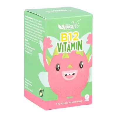 Vitamin B12 Kinder Kautabletten vegan 120 szt. od BjökoVit Björn Kolbe PZN 14854303