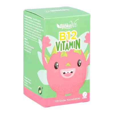 Vitamin B12 Kinder Kautabletten vegan 120 szt. od BjökoVit PZN 14854303