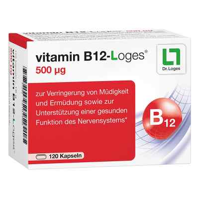 Vitamin B12-loges 500 Μg Kapseln 120 szt. od Dr. Loges + Co. GmbH PZN 19101086