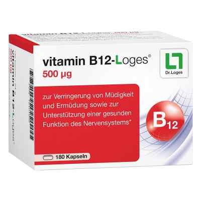 Vitamin B12-loges 500 Μg Kapseln 180 szt. od Dr. Loges + Co. GmbH PZN 19101092