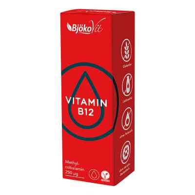 Vitamin B12 Vegan Tropfen Methylcobalamin 30 ml od BjökoVit PZN 14439975