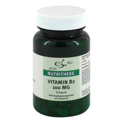 Vitamin B2 100 mg Kapseln 30 szt. od 11 A Nutritheke GmbH PZN 13974761