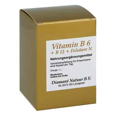 Vitamin B6 + B12 + Folsäure N kapsułki 60 szt. od FBK-Pharma GmbH PZN 12569248