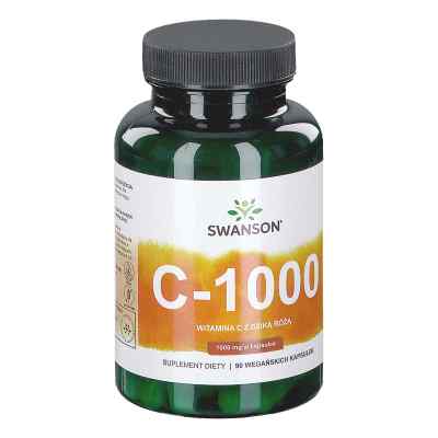 Vitamin C 1000 mg z dziką różą 90  od SWANSON HEALTH PRODUCTS PZN 08306090