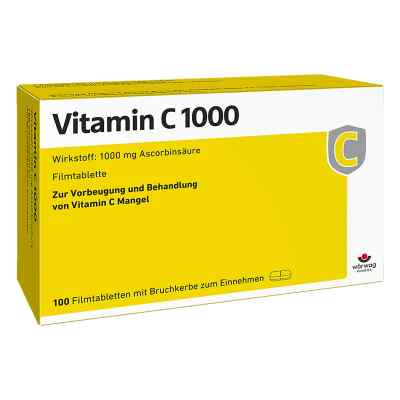 Vitamin C 1000 tabletki powlekane 100 szt. od Wörwag Pharma GmbH & Co. KG PZN 00652228