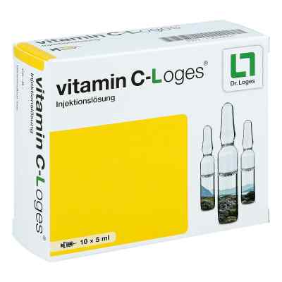 Vitamin C Loges 5 ml witamina c do iniekcji roztwór 10X5 ml od Dr. Loges + Co. GmbH PZN 13699651