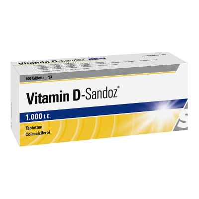 Vitamin D Sandoz 1.000 I.e. Tabletten 100 szt. od Hexal AG PZN 11889910