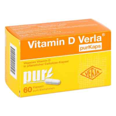 Vitamin D Verla purKaps kapsułki 60 szt. od Verla-Pharm Arzneimittel GmbH &  PZN 12479806