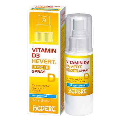 Vitamin D3 Hevert 1000 Ie 30 ml od Hevert-Arzneimittel GmbH & Co. K PZN 16760865