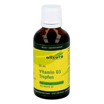Vitamin D3 krople 50 ml od allcura Naturheilmittel GmbH PZN 11604362