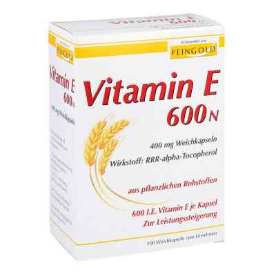 Vitamin E 600 N kapsułki miękkie 100 szt. od Burton Feingold PZN 11526165