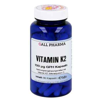 Vitamin K2 100 [my]g GPH kapsułki 90 szt. od Hecht-Pharma GmbH PZN 10337982