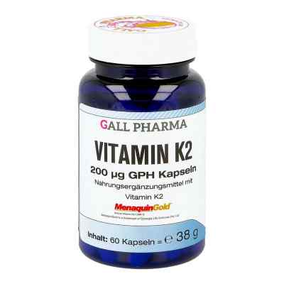 Vitamin K2 200 [my]g Gph Kapseln 60 szt. od Hecht-Pharma GmbH PZN 13251229