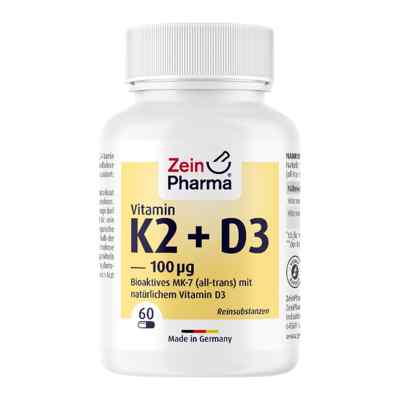 Vitamin K2 Menaq7 kapsułki 60 szt. od Zein Pharma - Germany GmbH PZN 10198256