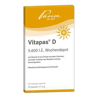 Vitapas D witamina D kapsułki 30 szt. od Pascoe Vital GmbH PZN 14213840